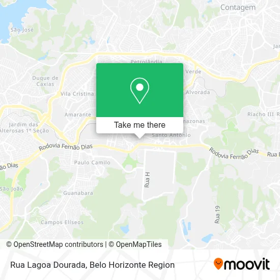 Rua Lagoa Dourada map