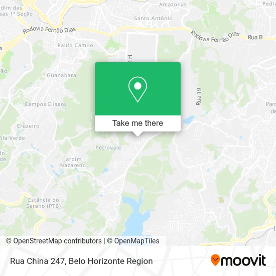 Rua China 247 map