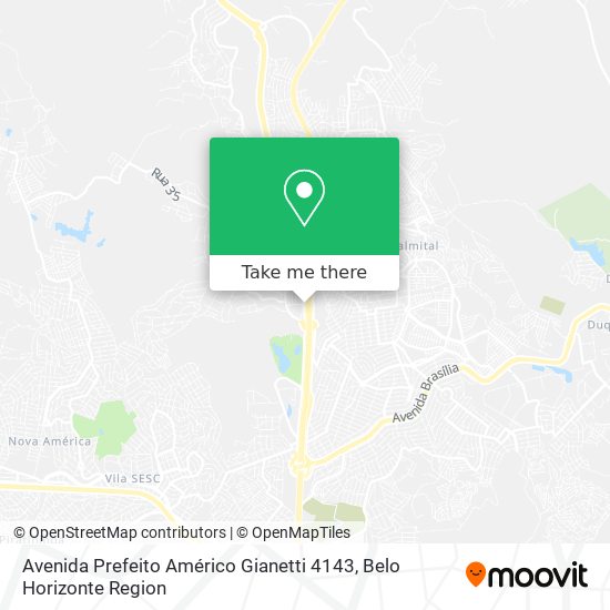 Avenida Prefeito Américo Gianetti 4143 map