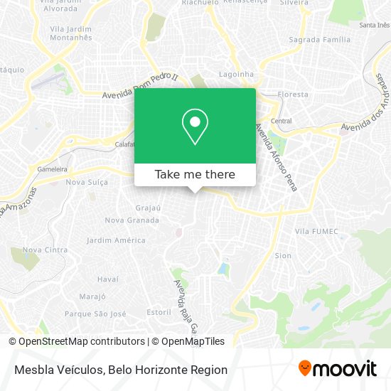 Mesbla Veículos map