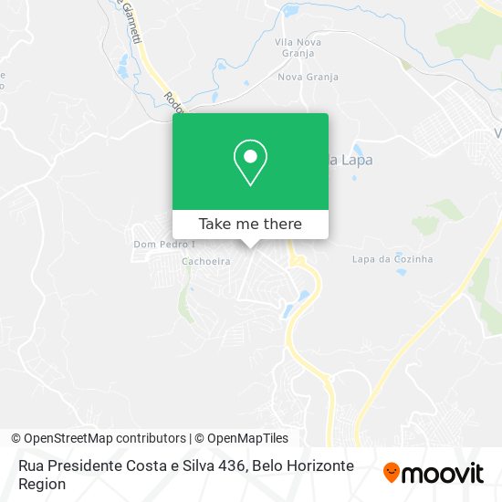 Rua Presidente Costa e Silva 436 map