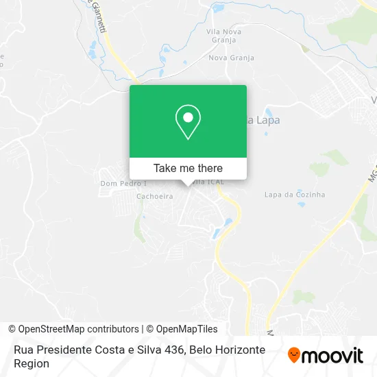 Rua Presidente Costa e Silva 436 map