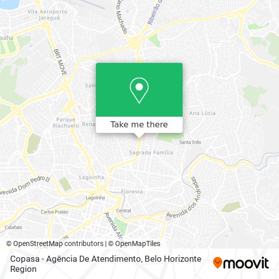Copasa - Agência De Atendimento map