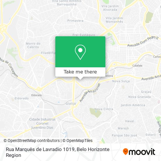 Rua Marquês de Lavradio 1019 map