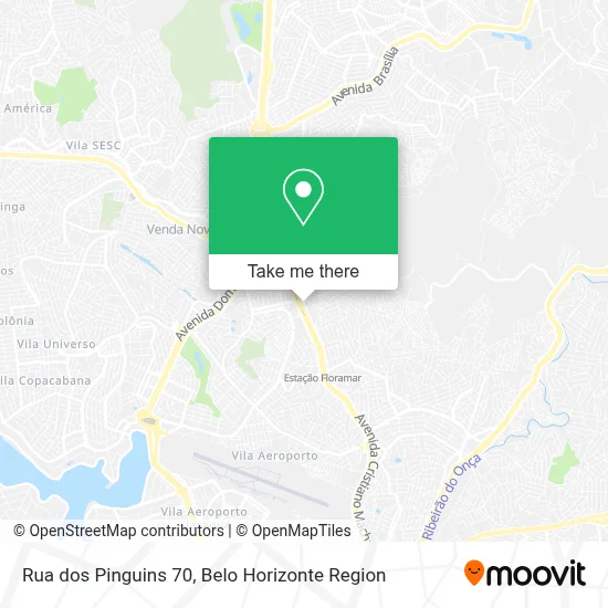 Rua dos Pinguins 70 map