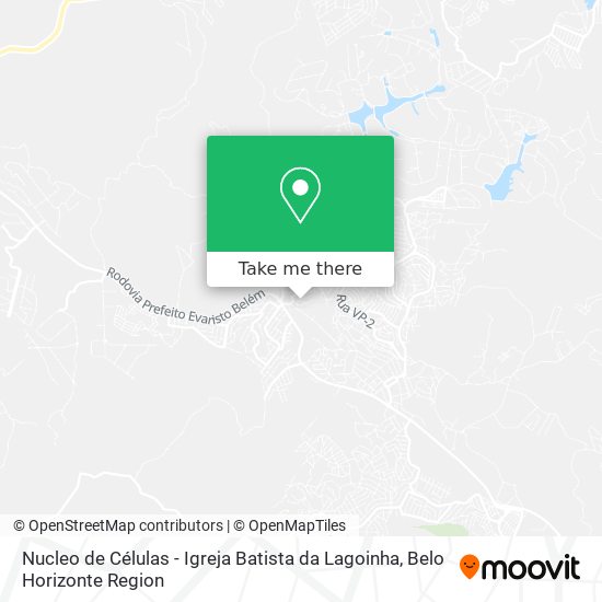 Nucleo de Células - Igreja Batista da Lagoinha map