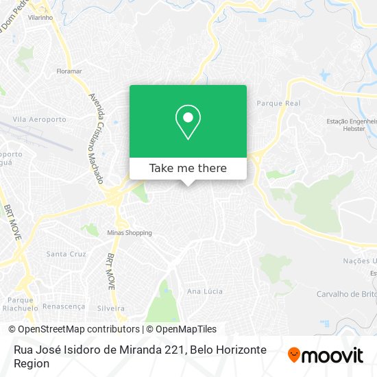 Rua José Isidoro de Miranda 221 map