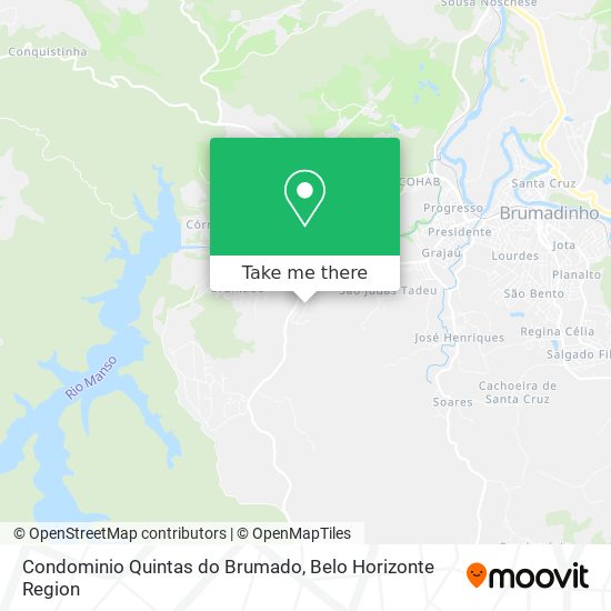 Condominio Quintas do Brumado map
