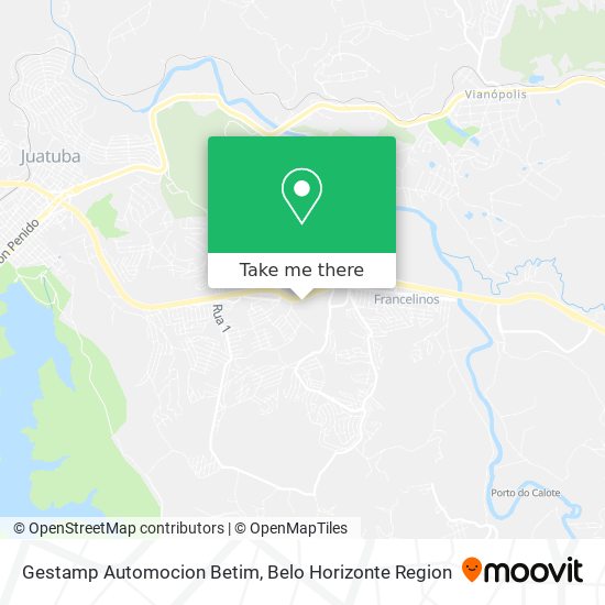 Gestamp Automocion Betim map