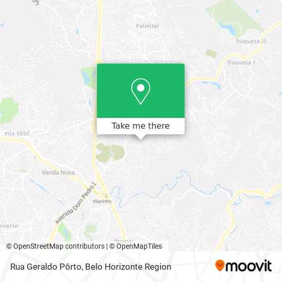 Rua Geraldo Pôrto map