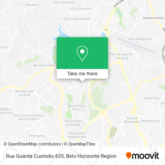 Rua Guarda Custódio 635 map