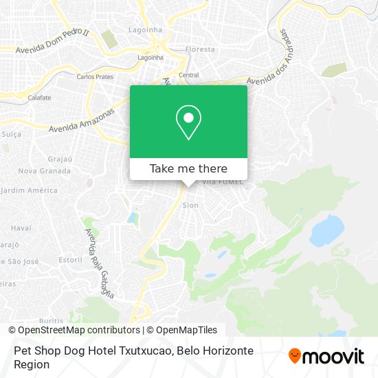 Pet Shop Dog Hotel Txutxucao map