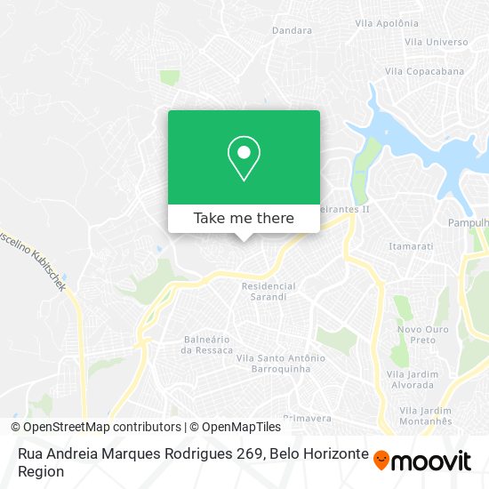 Rua Andreia Marques Rodrigues 269 map