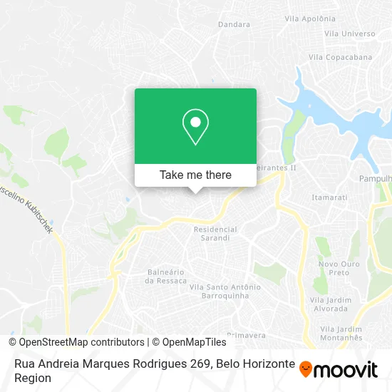 Rua Andreia Marques Rodrigues 269 map