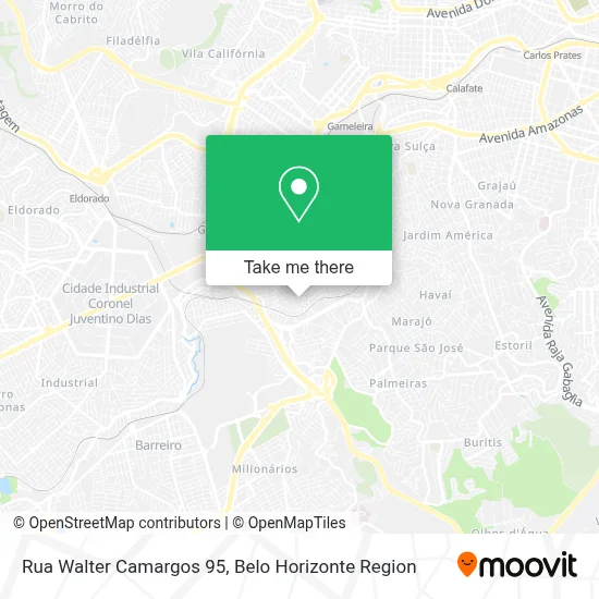 Rua Walter Camargos 95 map