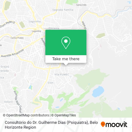 Consultório do Dr. Guilherme Dias (Psiquiatra) map