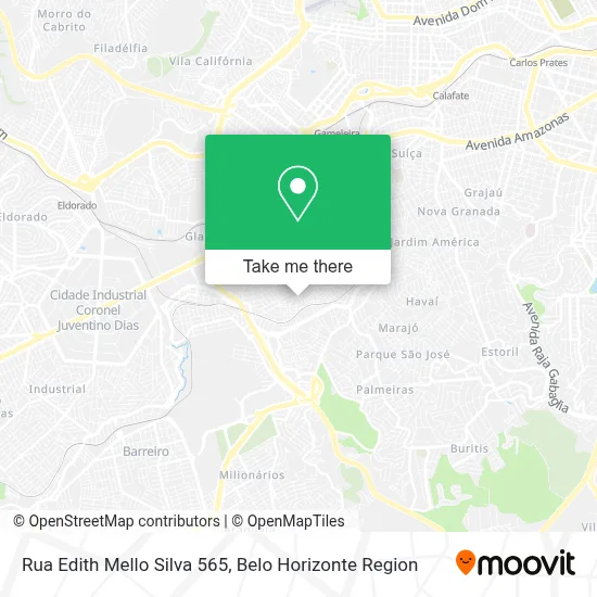 Rua Edith Mello Silva 565 map