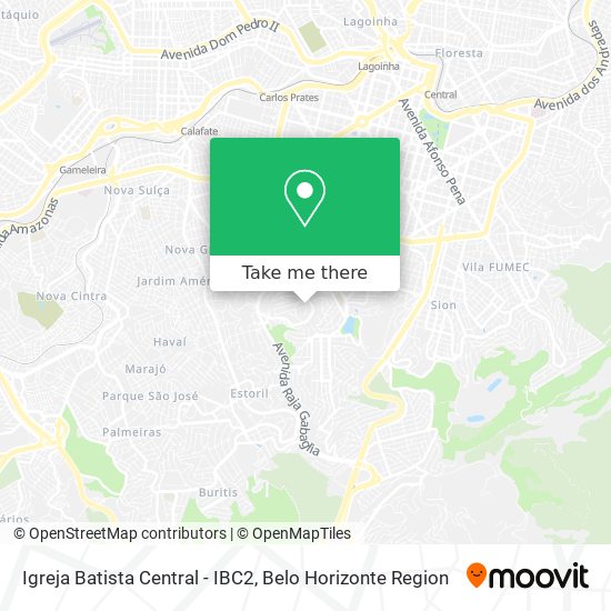 Igreja Batista Central - IBC2 map