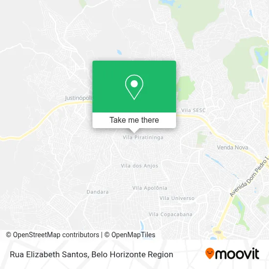 Rua Elizabeth Santos map