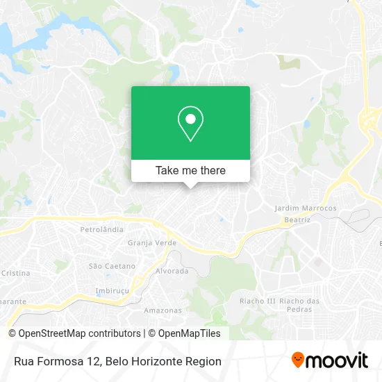Rua Formosa 12 map