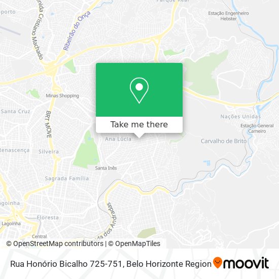 Rua Honório Bicalho 725-751 map