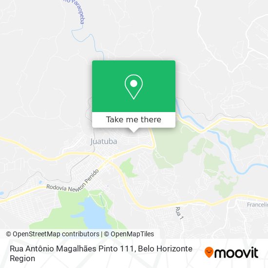 Rua Antônio Magalhães Pinto 111 map