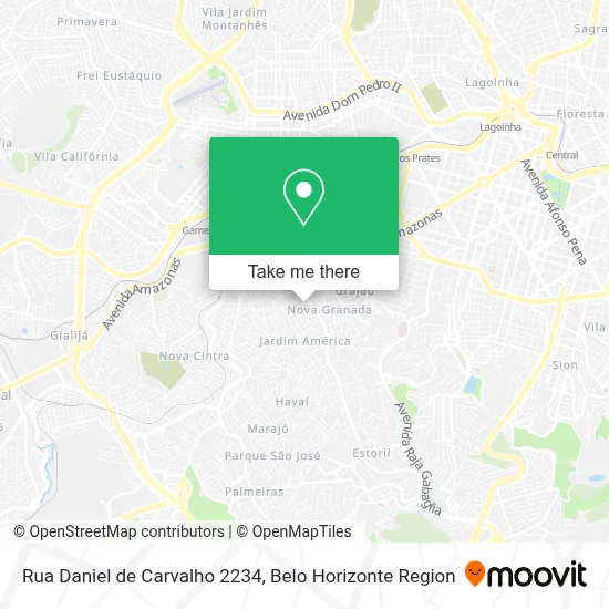 Rua Daniel de Carvalho 2234 map