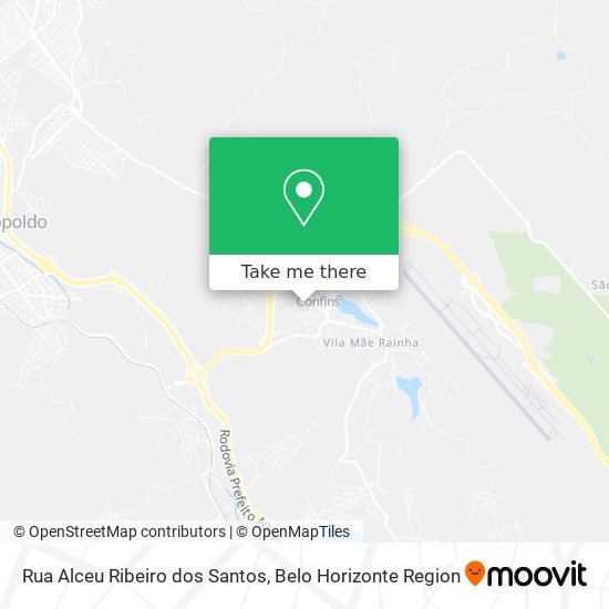 Rua Alceu Ribeiro dos Santos map