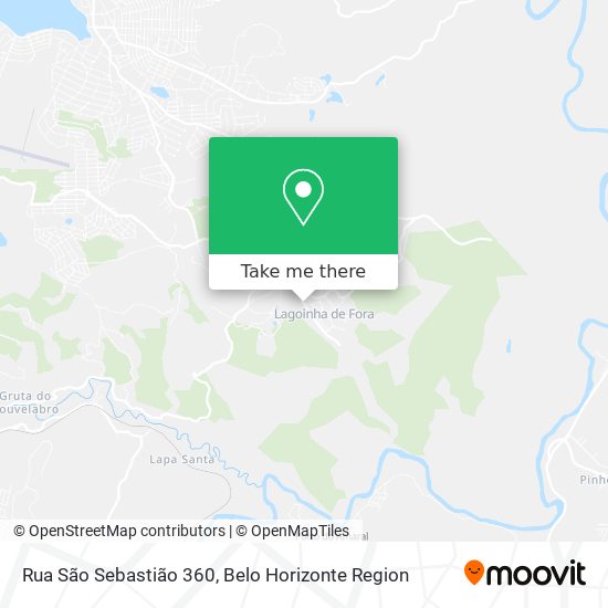 Rua São Sebastião 360 map