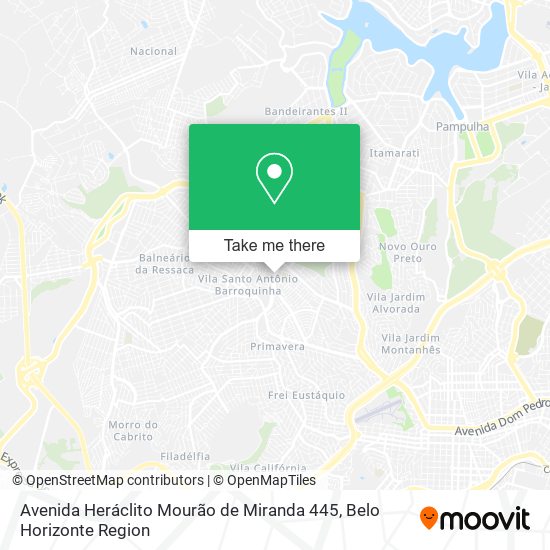 Avenida Heráclito Mourão de Miranda 445 map