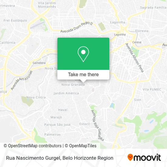 Rua Nascimento Gurgel map