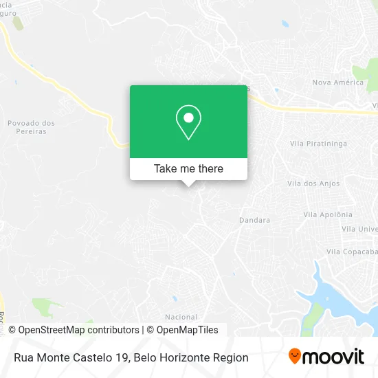 Rua Monte Castelo 19 map