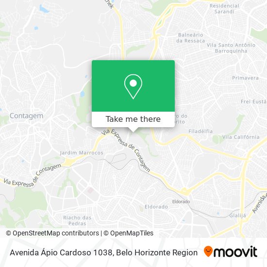 Avenida Ápio Cardoso 1038 map