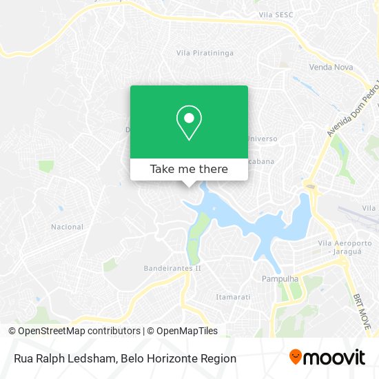 Rua Ralph Ledsham map