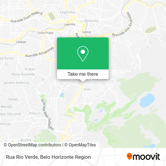 Rua Rio Verde map