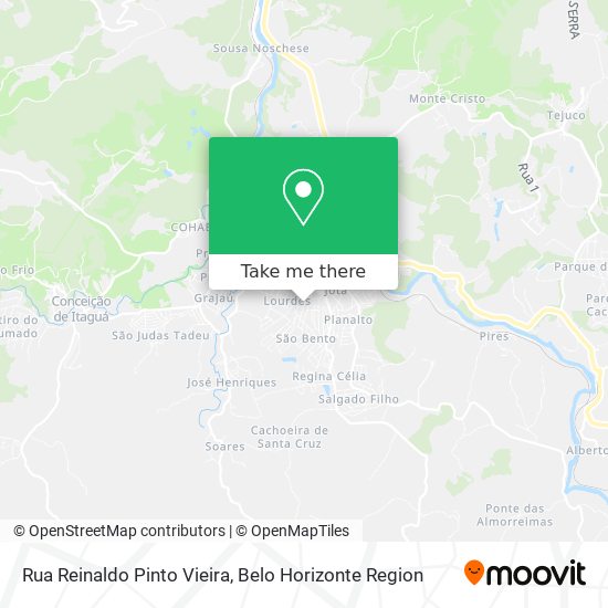 Rua Reinaldo Pinto Vieira map