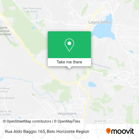 Rua Aldo Baggio 165 map