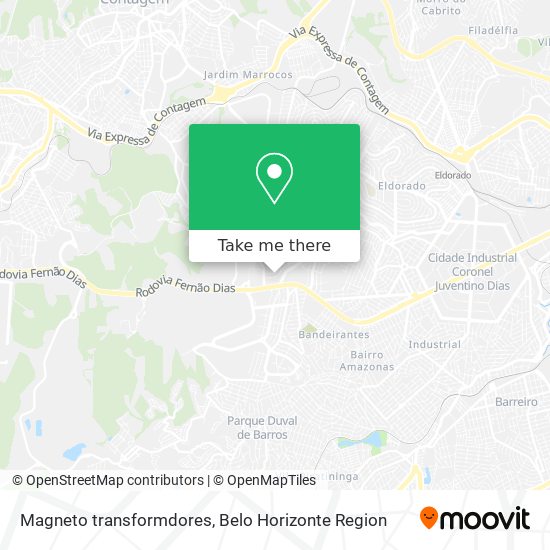 Magneto transformdores map