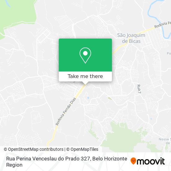 Rua Perina Venceslau do Prado 327 map