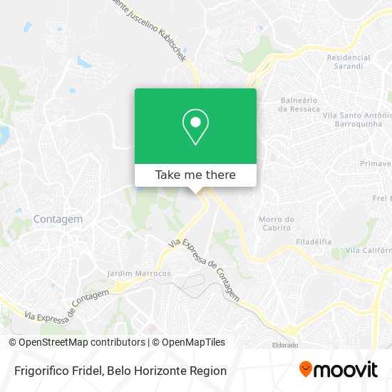 Frigorifico Fridel map