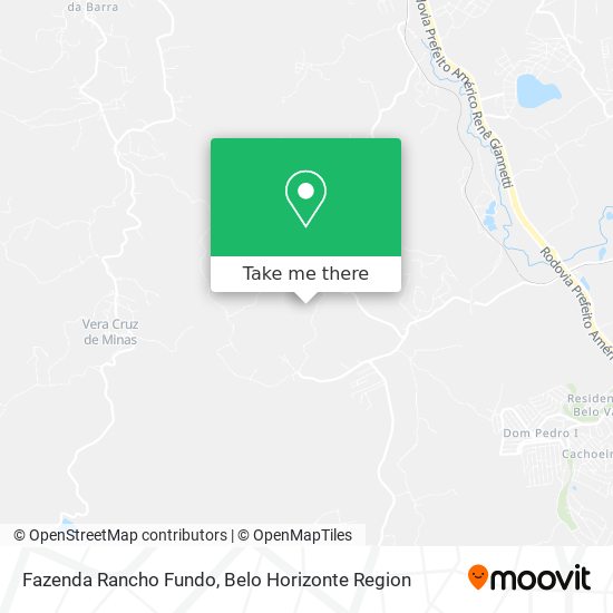 Fazenda Rancho Fundo map