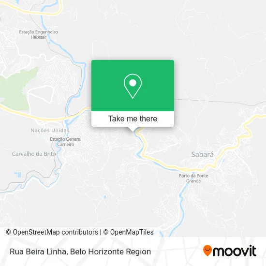 Rua Beira Linha map