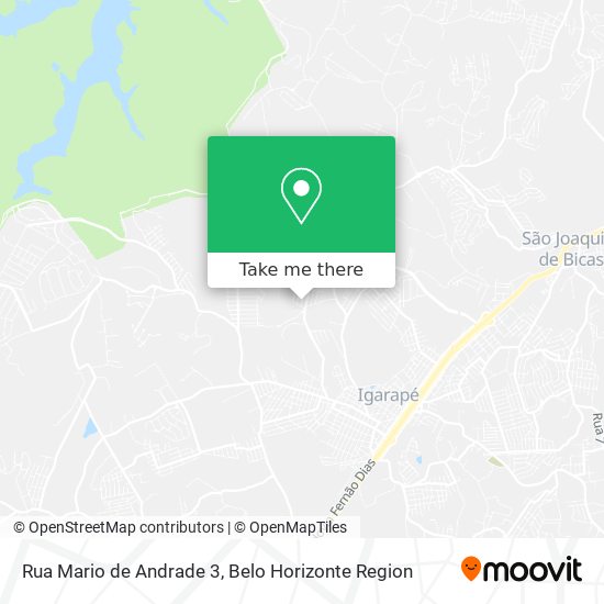 Rua Mario de Andrade 3 map