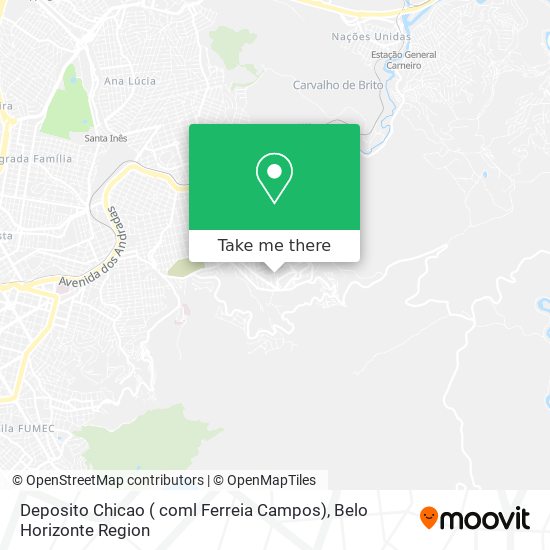 Deposito Chicao ( coml Ferreia Campos) map