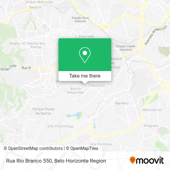 Rua Rio Branco 550 map
