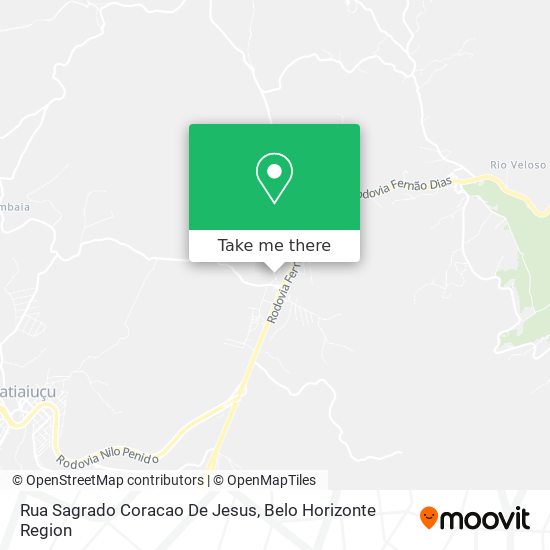 Rua Sagrado Coracao De Jesus map