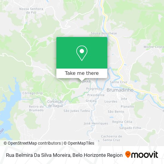 Rua Belmira Da Silva Moreira map