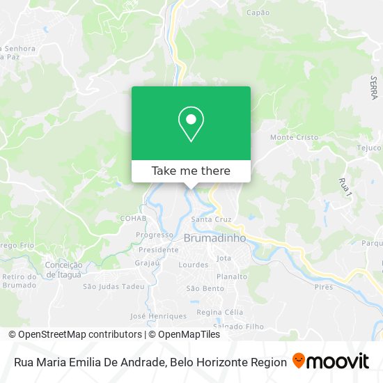 Rua Maria Emilia De Andrade map