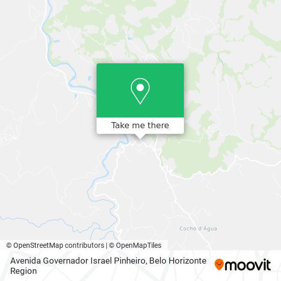 Avenida Governador Israel Pinheiro map