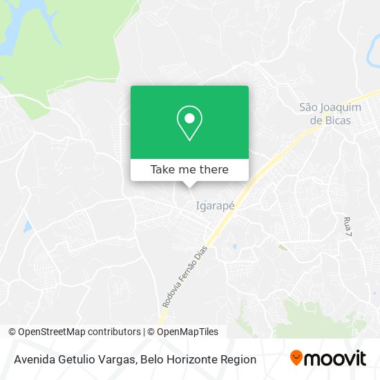 Avenida Getulio Vargas map